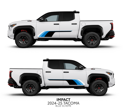 Taco Vinyl Tacoma Impact Rocker Panel Decal Kit | 2024+ Tacoma