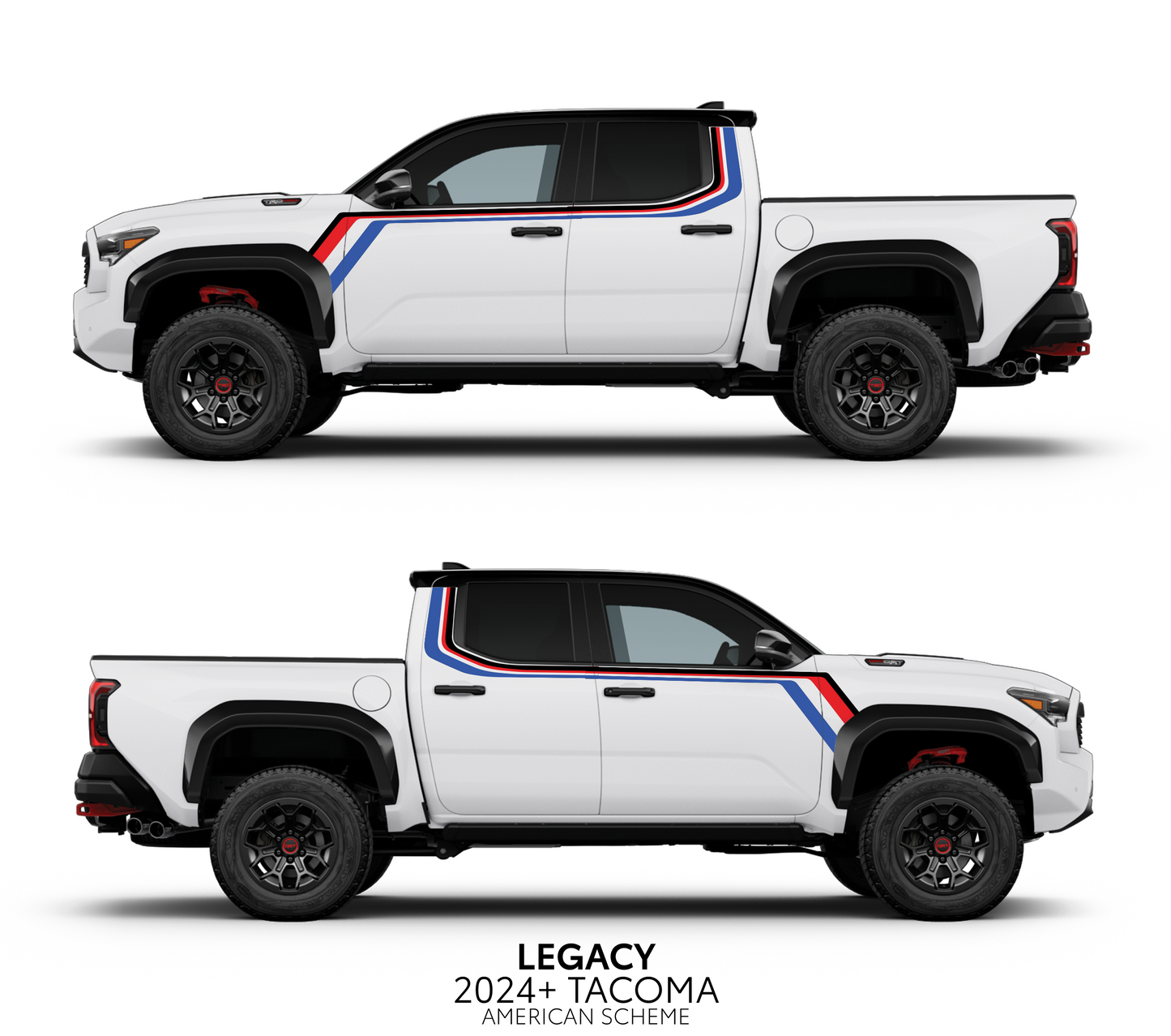 Taco Vinyl Tacoma Legacy Decal Kit | '24+ Tacoma