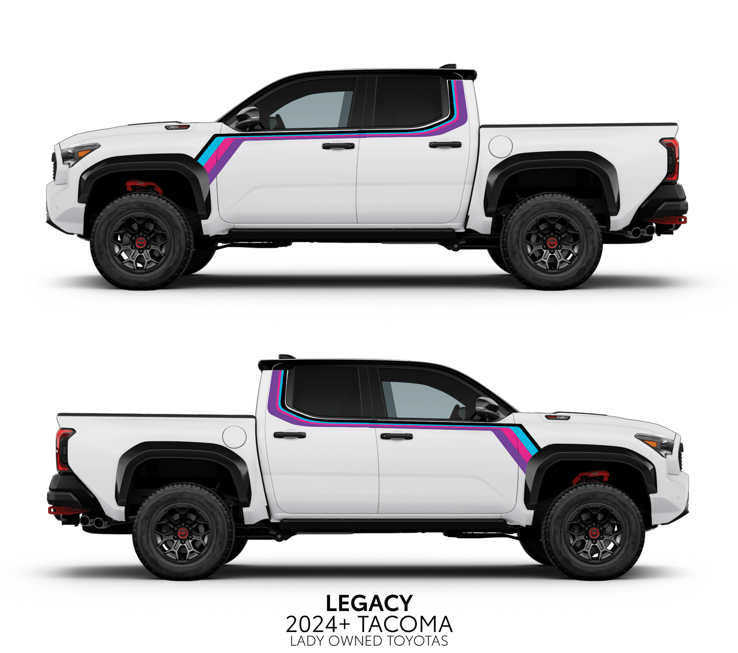 Taco Vinyl Tacoma Legacy Decal Kit | '24+ Tacoma