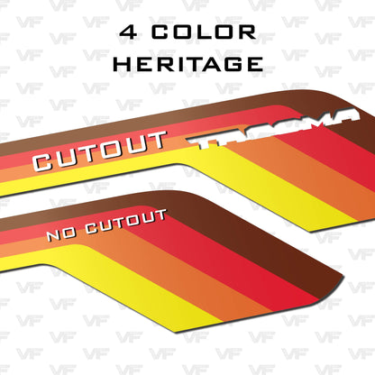 Vinyl Fox LowerLine Vinyl Side Stripes | 2024+ Tacoma