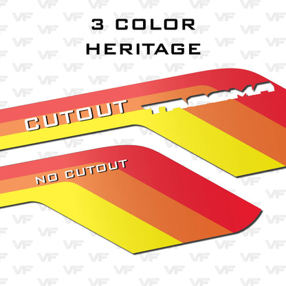 Vinyl Fox LowerLine Vinyl Side Stripes | 2024+ Tacoma