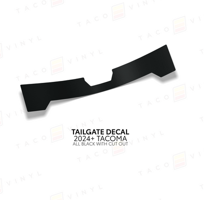 Taco Vinyl Tacoma Tailgate Topo Decal | '24+ Tacoma