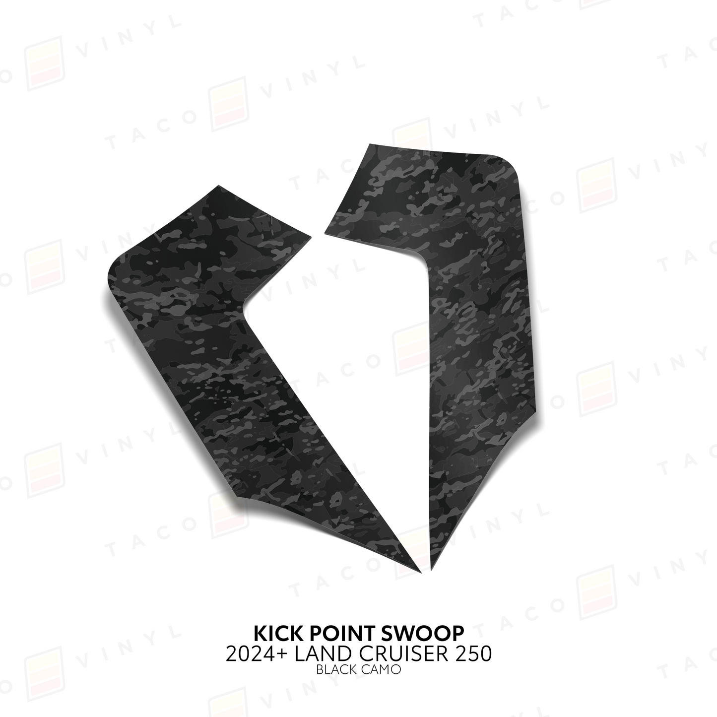 Taco Vinyl Land Cruiser 250 Kick Point Swoop | 2024+ Land Cruiser