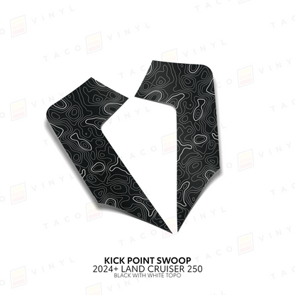 Taco Vinyl Land Cruiser 250 Kick Point Swoop | 2024+ Land Cruiser