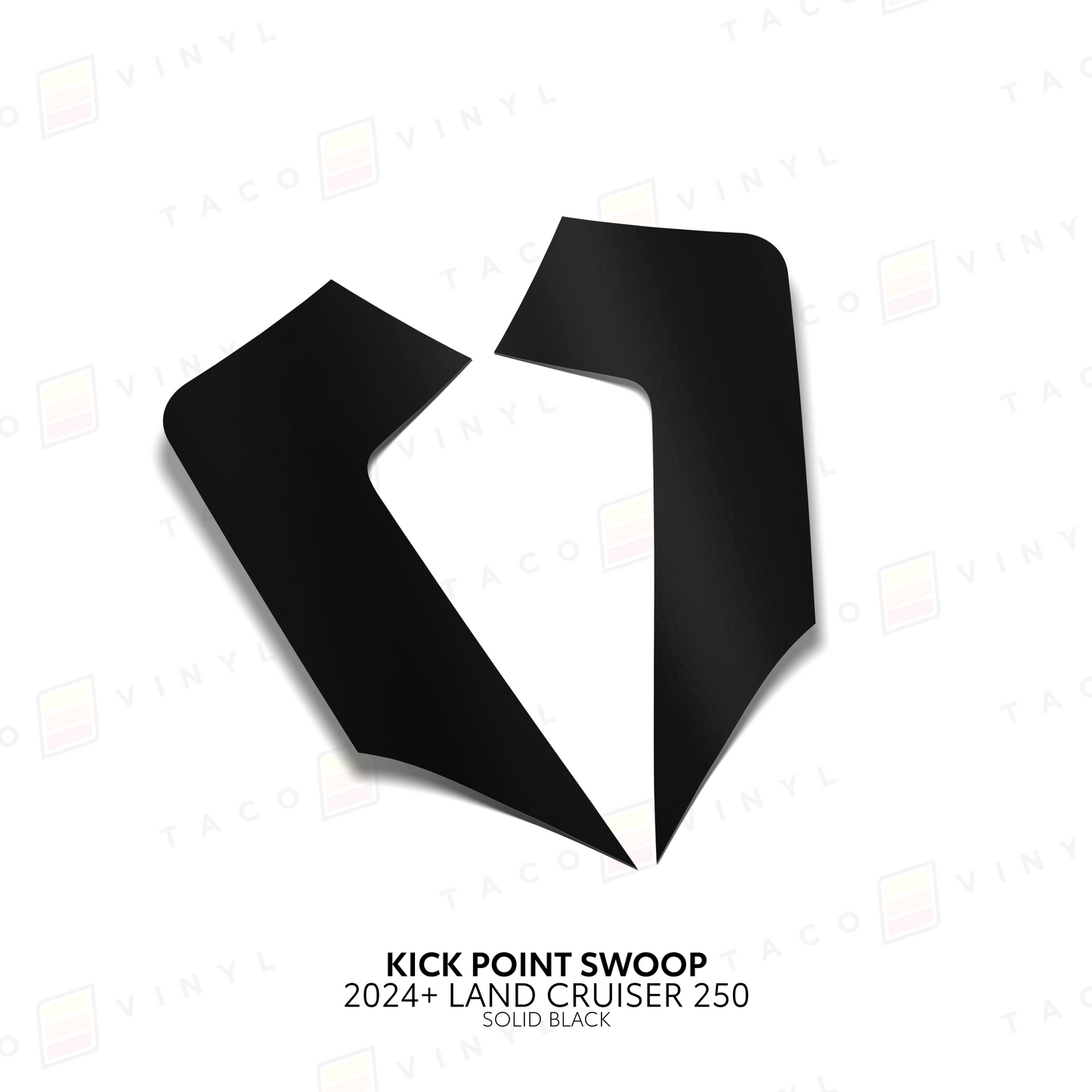 Taco Vinyl Land Cruiser 250 Kick Point Swoop | 2024+ Land Cruiser