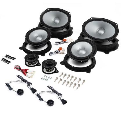 Alpine 8 Speaker Plug & Play Bundle | '14 - '21 Tundra