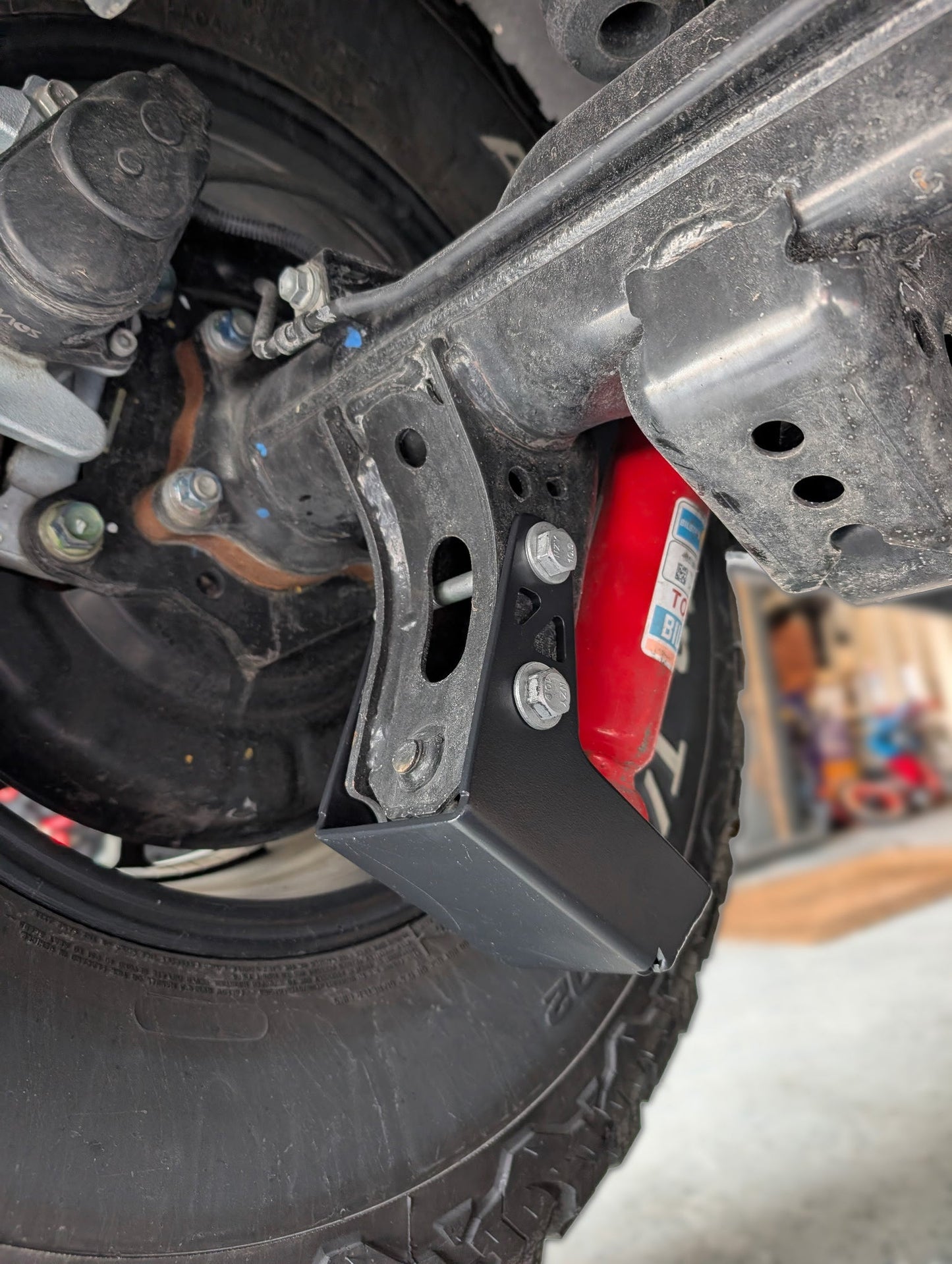 Toyota Tundra/Sequoia Rear Shock Mount Skid Plate Kit | +22+ Tundra/'23+ Sequoia