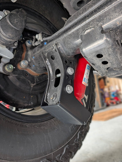 Toyota Tundra/Sequoia Rear Shock Mount Skid Plate Kit | +22+ Tundra/'23+ Sequoia