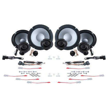 Alpine 8 or 12 Speaker Plug & Play Bundle (8" Front Door Speaker) | '25+ 4Runner