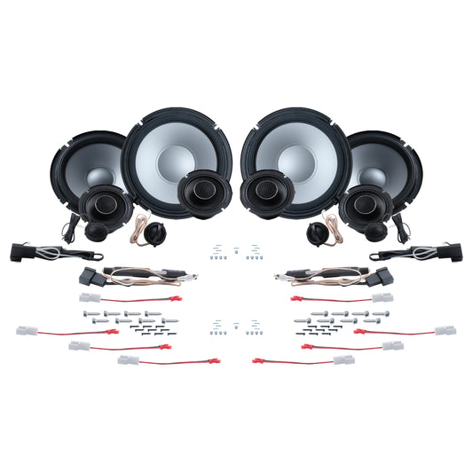 Alpine 8 or 12 Speaker Plug & Play Bundle (8" Front Door Speaker) | '25+ 4Runner