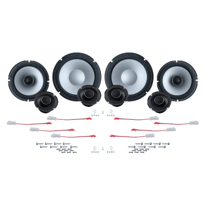 Alpine 8 or 12 Speaker Plug & Play Bundle (8" Front Door Speaker) | '25+ 4Runner