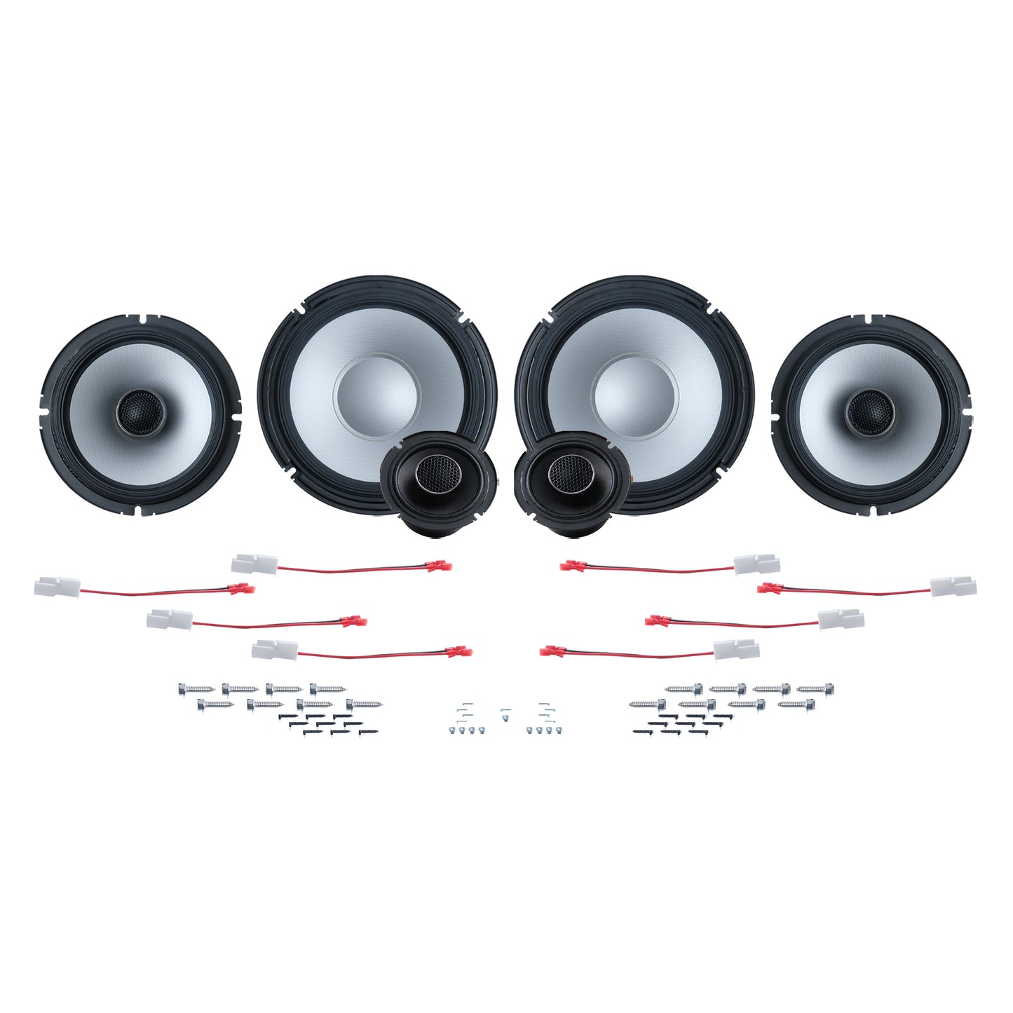 Alpine 6 or 12 Speaker Plug & Play Bundle (8