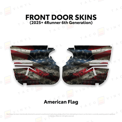 Taco Vinyl 4Runner Door Skins | '25+ 4Runner