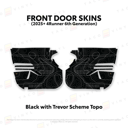Taco Vinyl 4Runner Door Skins | '25+ 4Runner