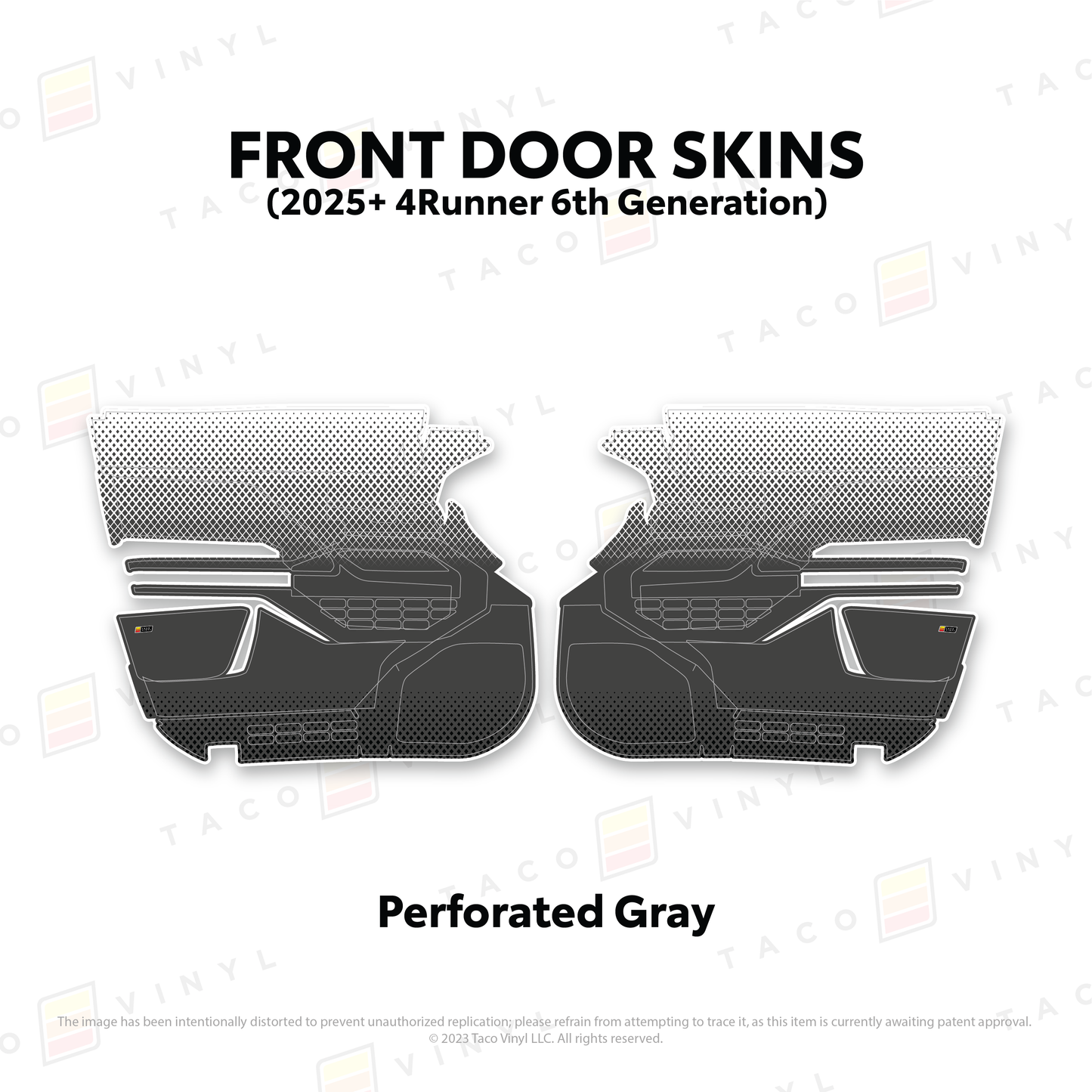 Taco Vinyl 4Runner Door Skins | '25+ 4Runner
