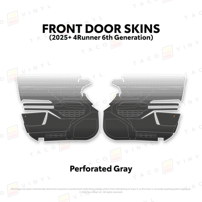 Taco Vinyl 4Runner Door Skins | '25+ 4Runner