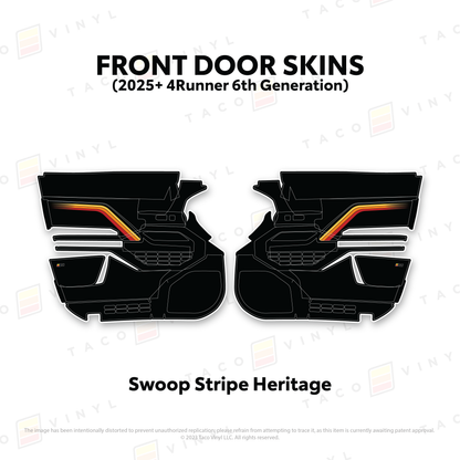 Taco Vinyl 4Runner Door Skins | '25+ 4Runner