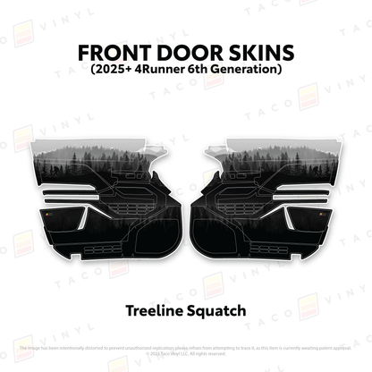 Taco Vinyl 4Runner Door Skins | '25+ 4Runner