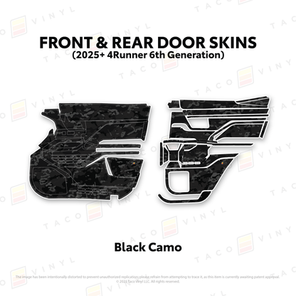 Taco Vinyl 4Runner Door Skins | '25+ 4Runner