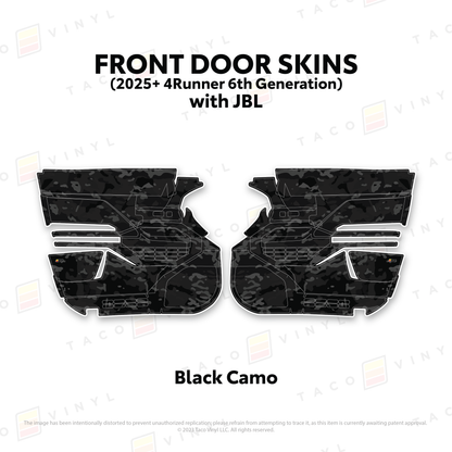 Taco Vinyl 4Runner Door Skins | '25+ 4Runner