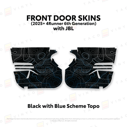 Taco Vinyl 4Runner Door Skins | '25+ 4Runner