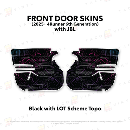 Taco Vinyl 4Runner Door Skins | '25+ 4Runner