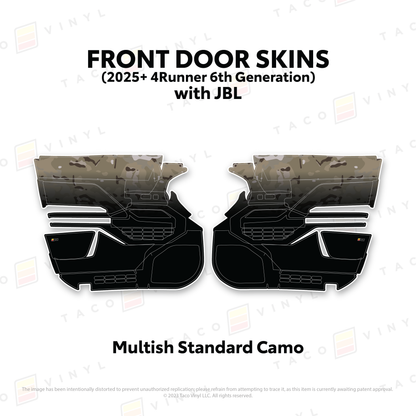 Taco Vinyl 4Runner Door Skins | '25+ 4Runner