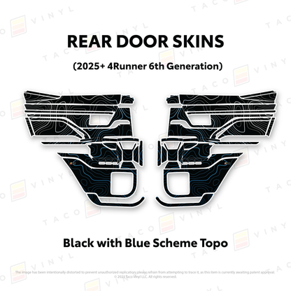 Taco Vinyl 4Runner Door Skins | '25+ 4Runner