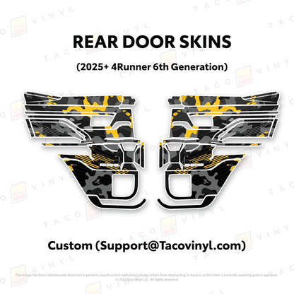Taco Vinyl 4Runner Door Skins | '25+ 4Runner