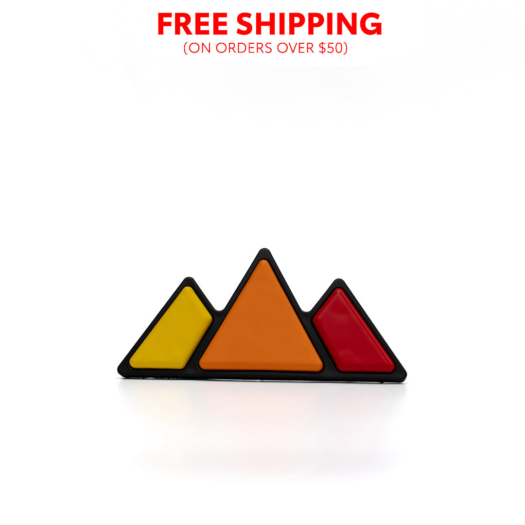 Taco Vinyl Mountain Grille Badge