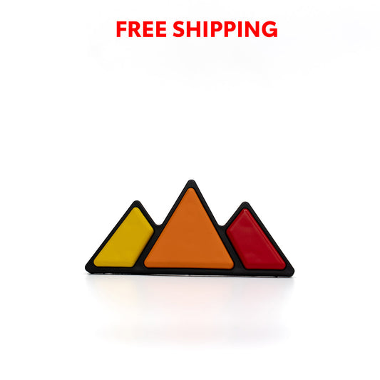 Taco Vinyl Mountain Grille Badge