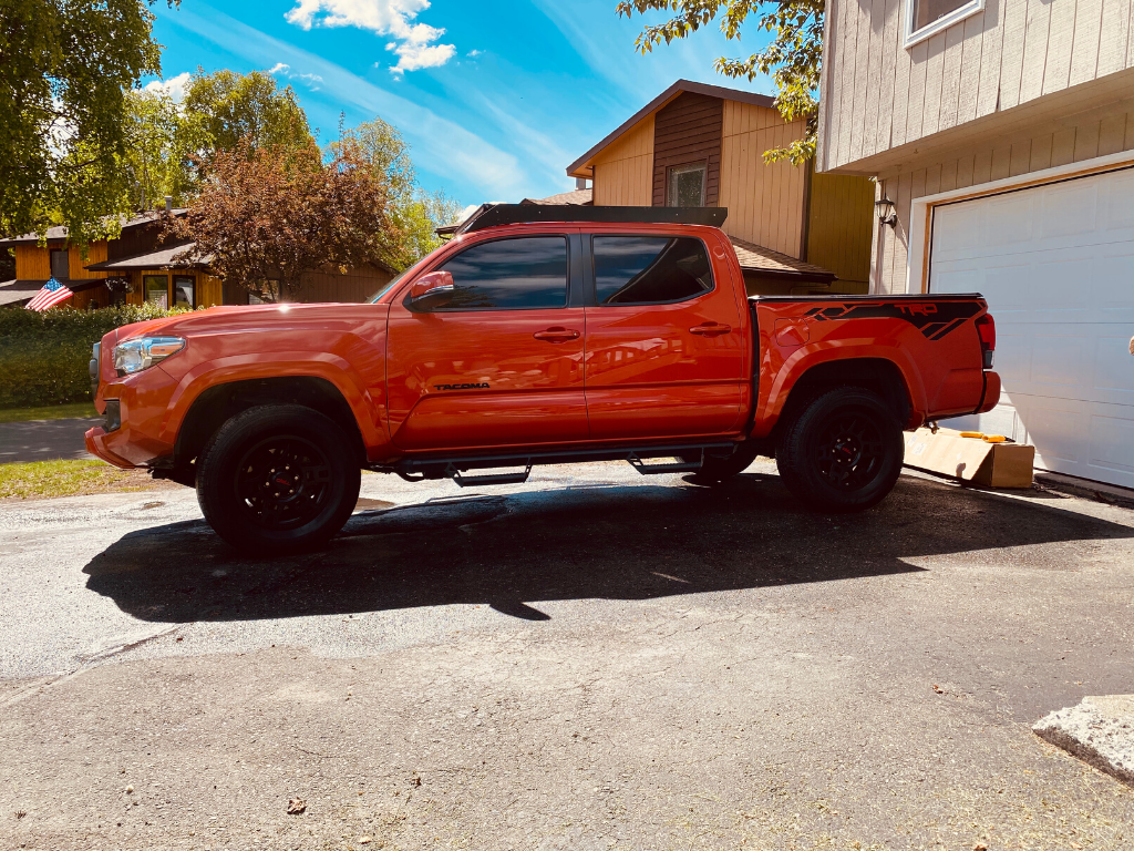 Cali Raised Economy Roof Rack | '05 - '23 Tacoma (Double-Cab)