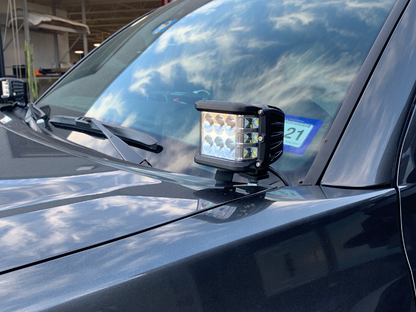 Cali Raised Low Profile Ditch Light Brackets Kit | '16 - '23 Tacoma