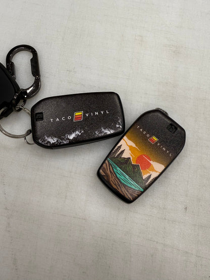 Taco Vinyl Toyota Key Fob Decals (HYQ14FBX)