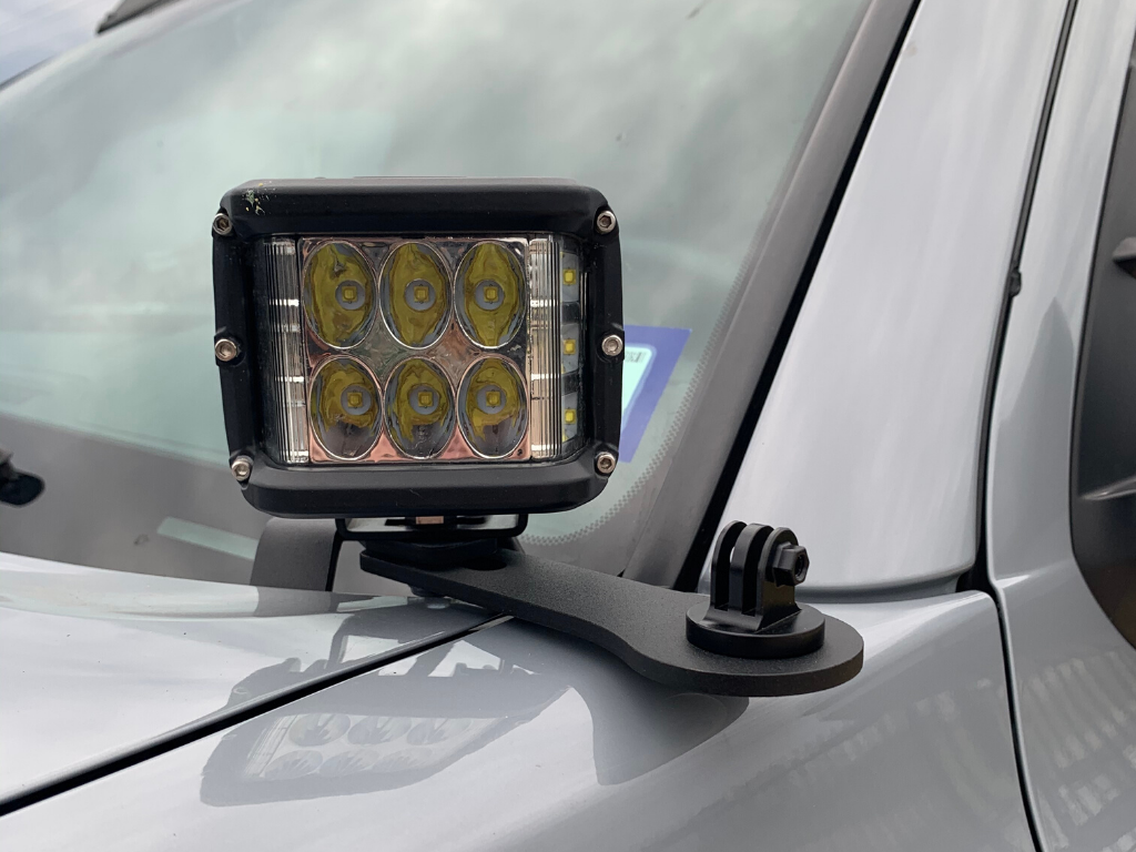 Cali Raised Ditch Light Bracket Extensions