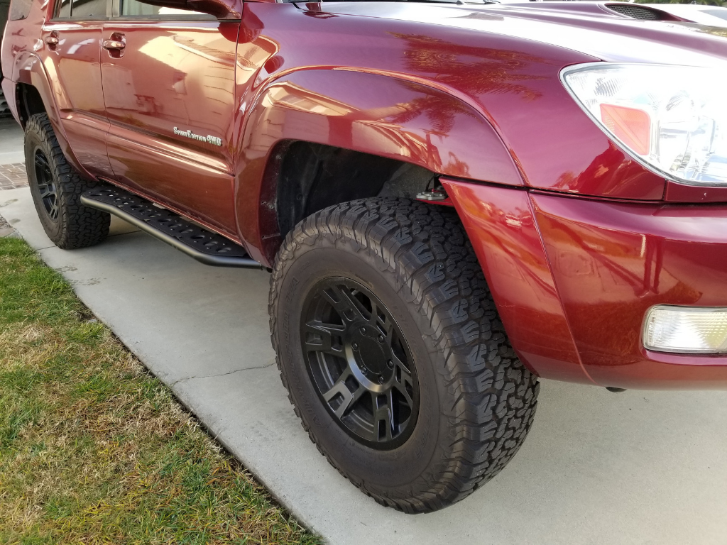 Cali Raised Step Edition Bolt On Rock Sliders | '03 - '09 4Runner