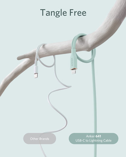 Anker 641 USB-C to Lightning Cable (Flow, Silicone)