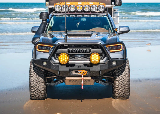 Toyota Tacoma 3rd Gen (2016-2023) Hi-Lite Overland Front Bumper [Bull Bar]