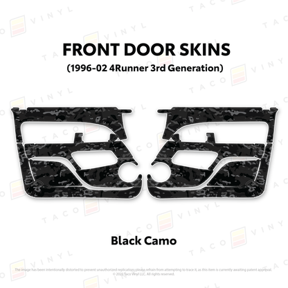 Taco Vinyl 4Runner Door Skins | '96 - '02 4Runner