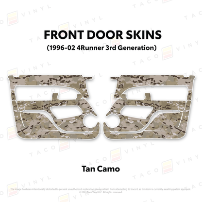 Taco Vinyl 4Runner Door Skins | '96 - '02 4Runner