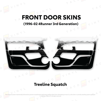 Taco Vinyl 4Runner Door Skins | '96 - '02 4Runner