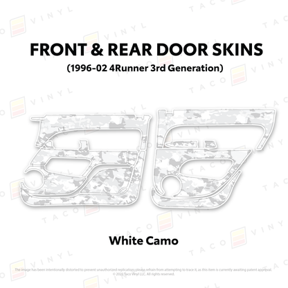 Taco Vinyl 4Runner Door Skins | '96 - '02 4Runner
