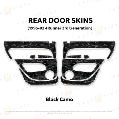 Taco Vinyl 4Runner Door Skins | '96 - '02 4Runner