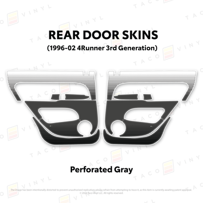 Taco Vinyl 4Runner Door Skins | '96 - '02 4Runner
