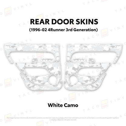 Taco Vinyl 4Runner Door Skins | '96 - '02 4Runner