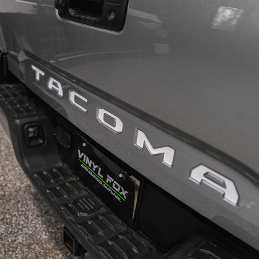 Vinyl Fox Vinyl Inlay Tailgate Letters | '16 - '23 Tacoma
