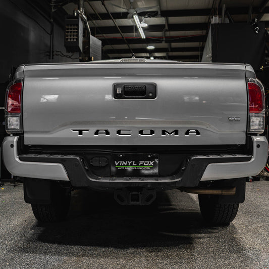 Vinyl Fox Vinyl Inlay Tailgate Letters | '16 - '23 Tacoma