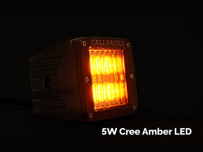 Cali Raised Low Profile Ditch Light Brackets Kit | '16 - '23 Tacoma