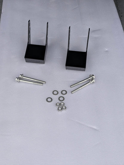 Toyota Tundra/Sequoia Rear Shock Mount Skid Plate Kit | +22+ Tundra/'23+ Sequoia