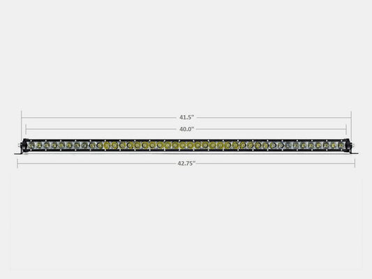 Cali Raised 42" Slim Single Row LED Bar